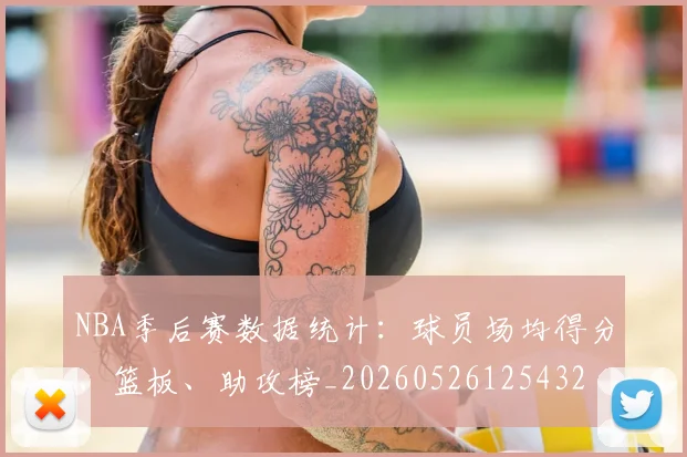 NBA季后赛数据统计:球员场均得分、篮板、助攻榜_20260526125432